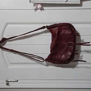 Vintage Lucky Brand Red Leather purse